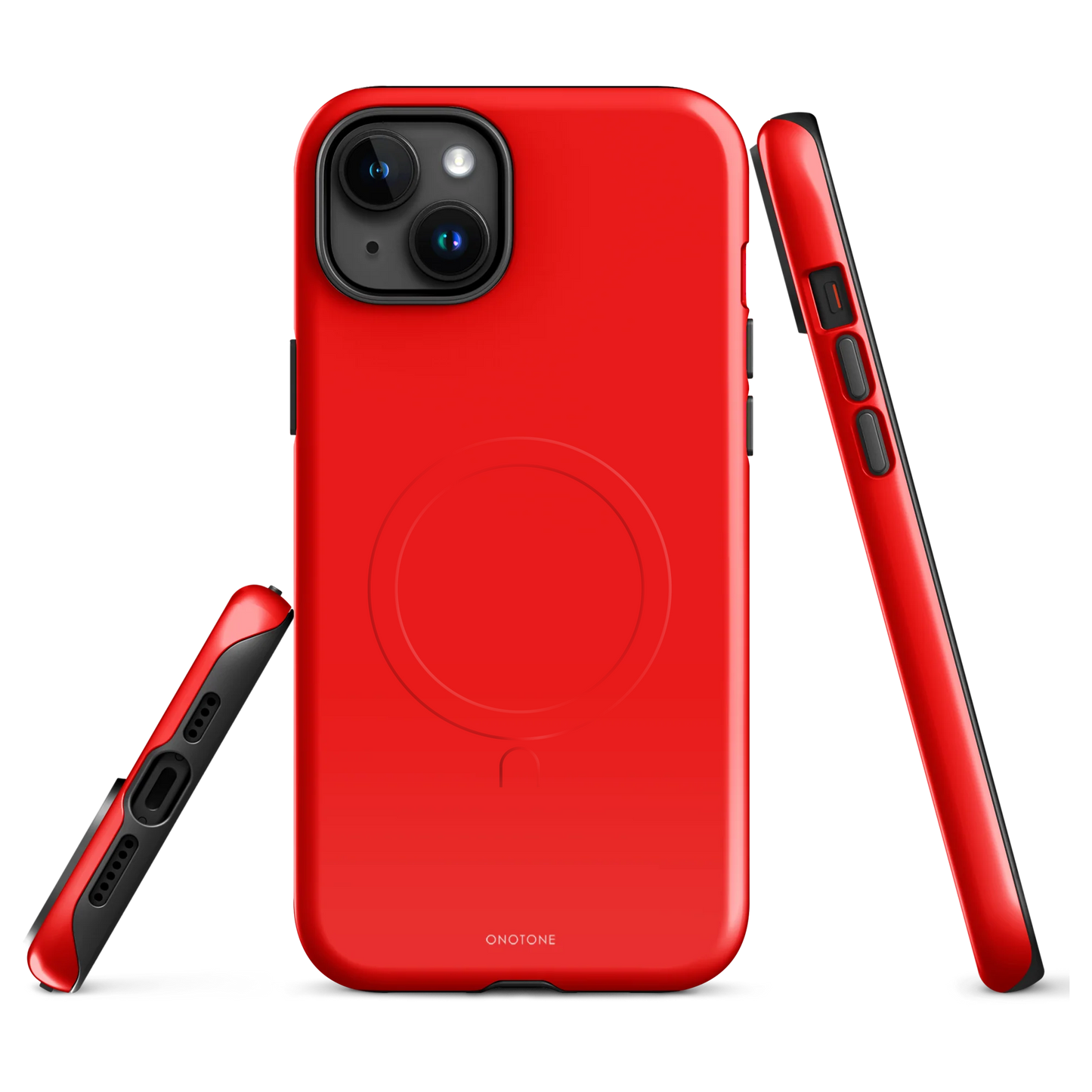 Bright Red iPhone Case