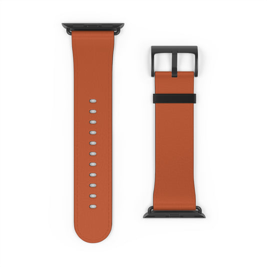 CHOCOLATE YELLOW APPLE® WATCH BAND- PANTONE® 167