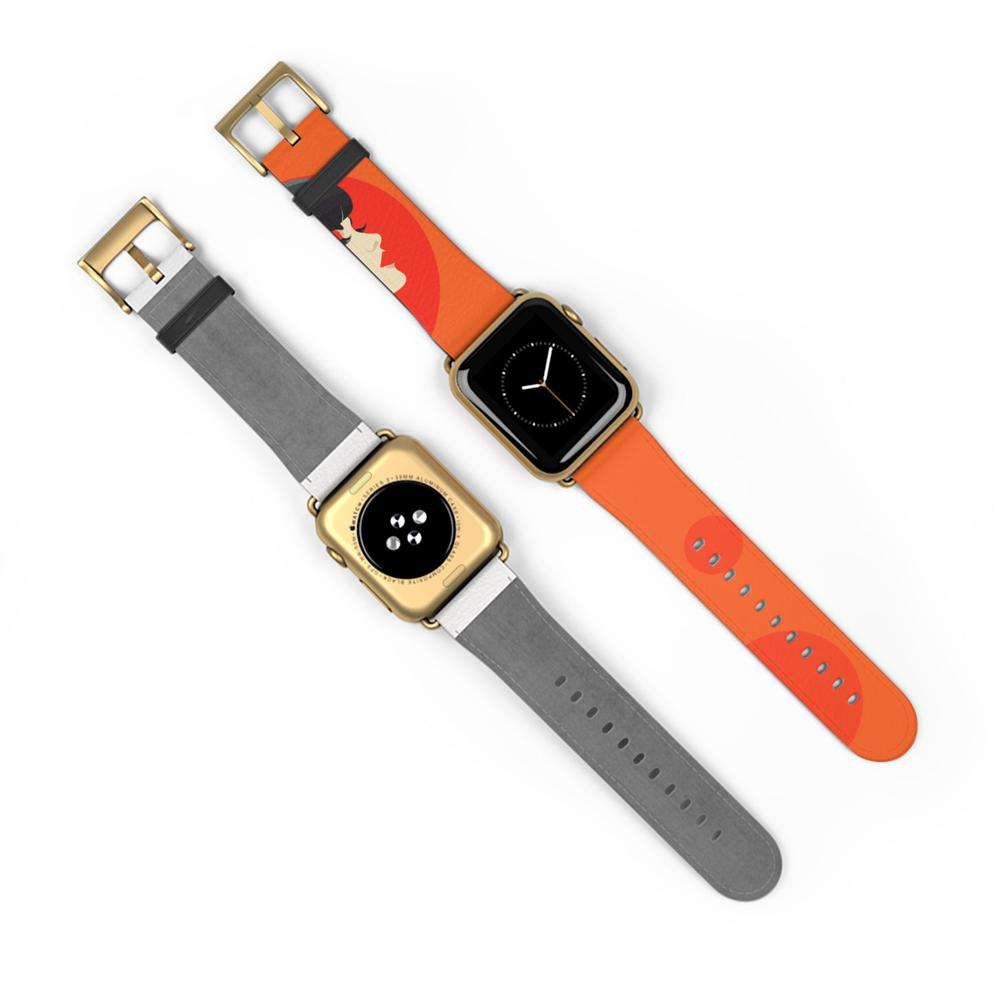 MODERN APPLE® WATCH BAND - ORANGE