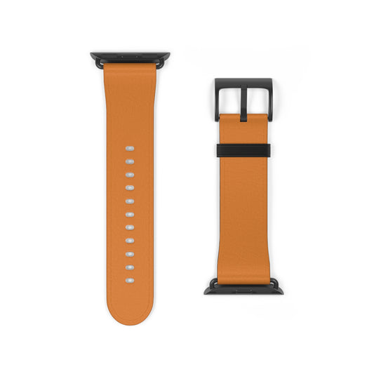 SQUASH ORANGE APPLE® WATCH BAND- PANTONE® 138