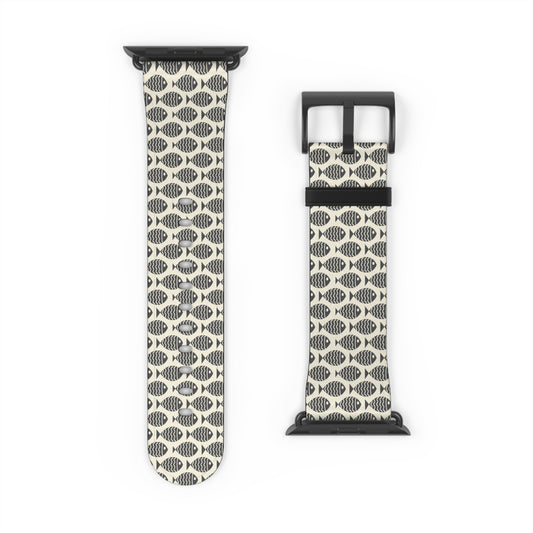 SAKURA FLOWER JAPANESE INDIGO DESIGN APPLE® WATCH BAND