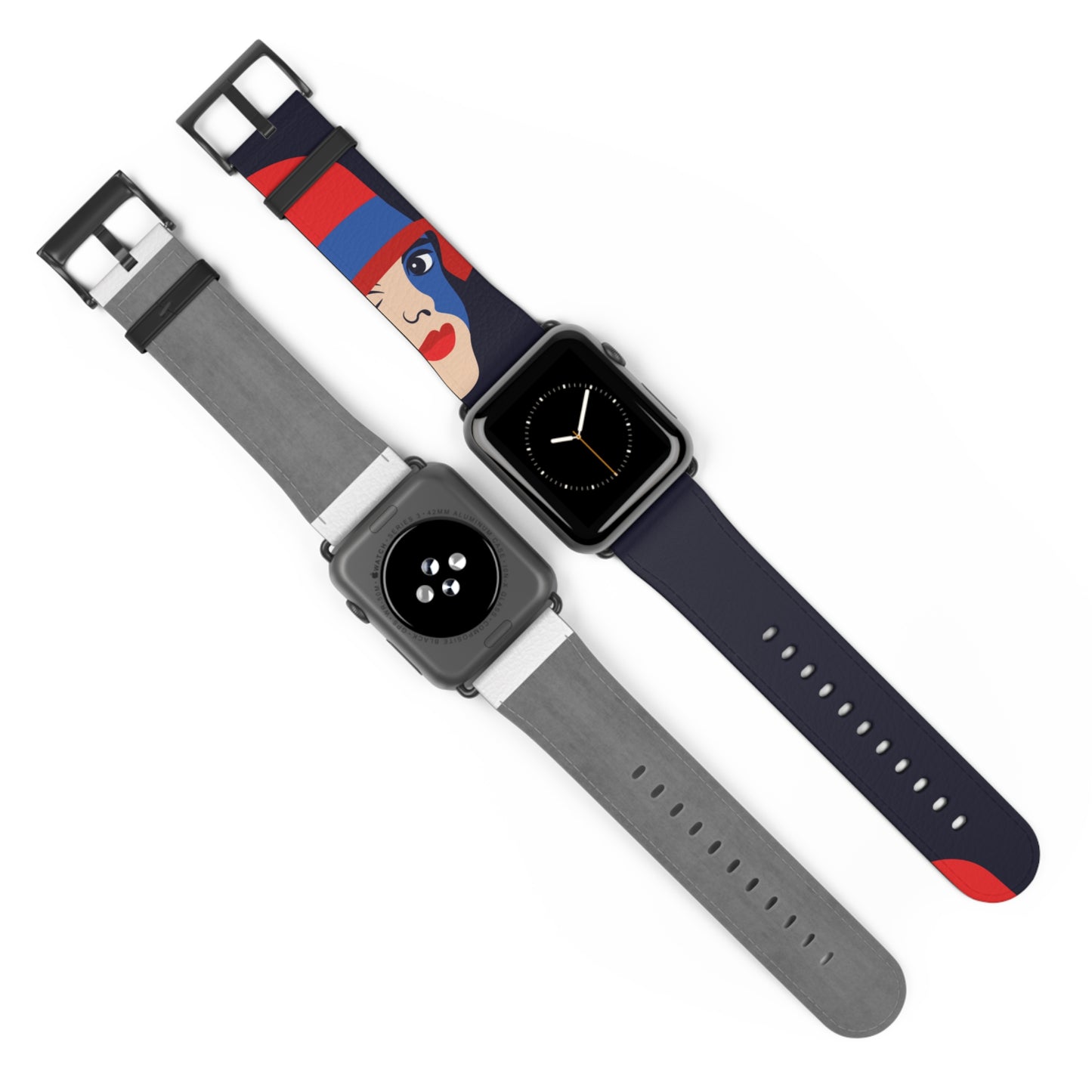 RED MODERN APPLE® WATCH BAND