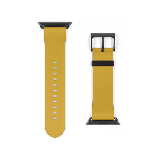 SOLID COLOR YELLOW APPLE® WATCH BAND- PANTONE® 110