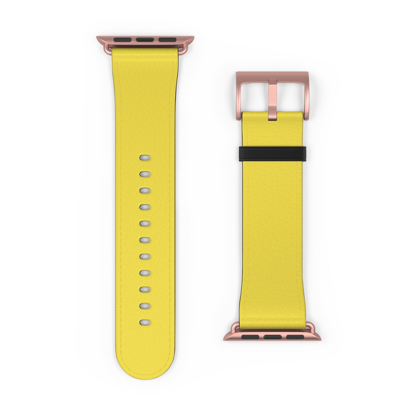SOLID COLOR YELLOW APPLE® WATCH BAND- PANTONE® 106