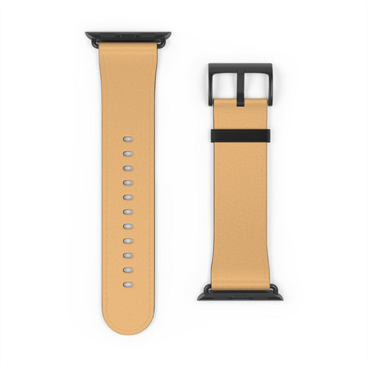 MOCCASIN YELLOW APPLE® WATCH BAND- PANTONE® 156