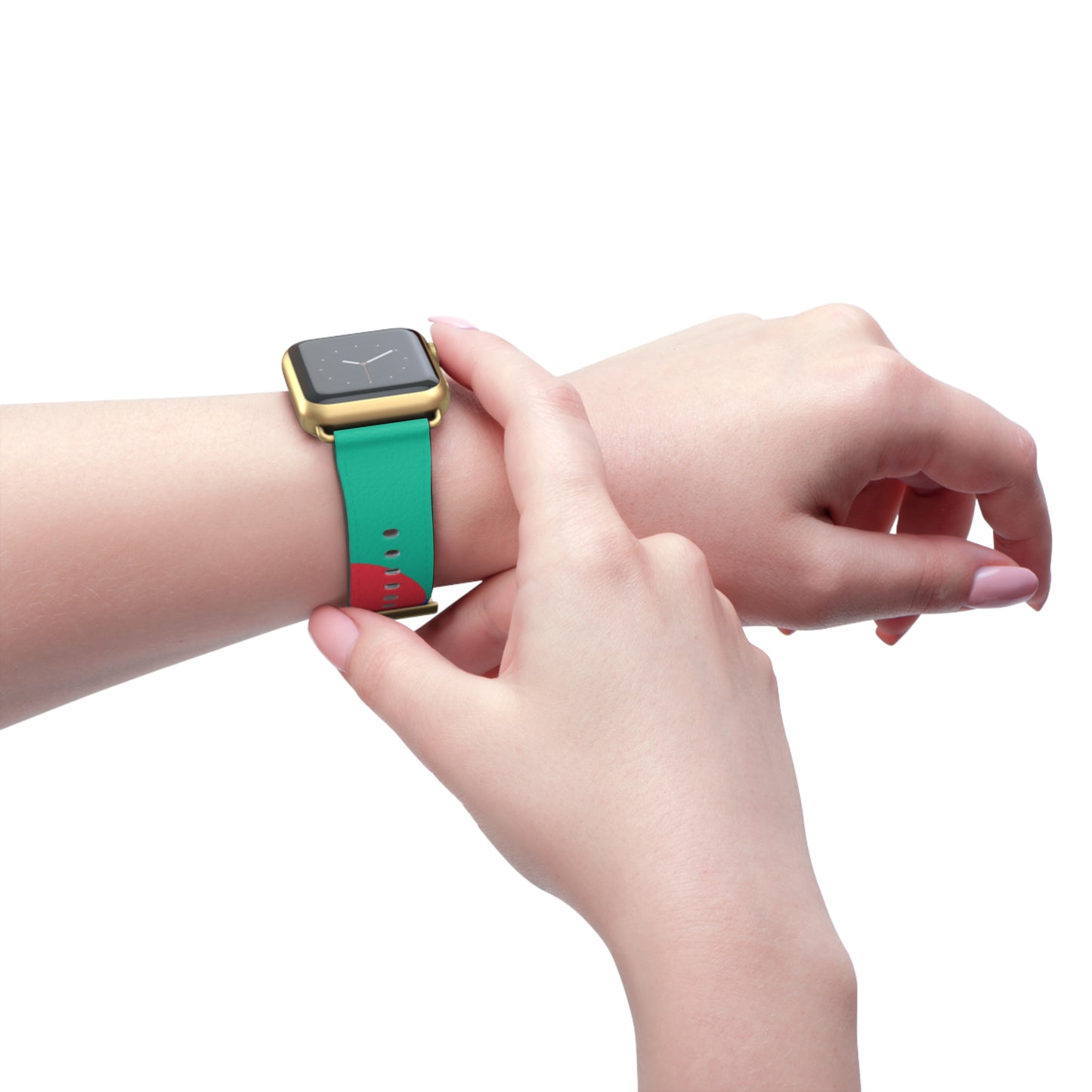 GREEN MODERN APPLE® WATCH BAND