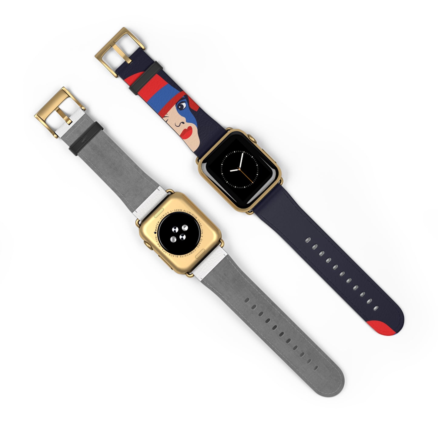 RED MODERN APPLE® WATCH BAND