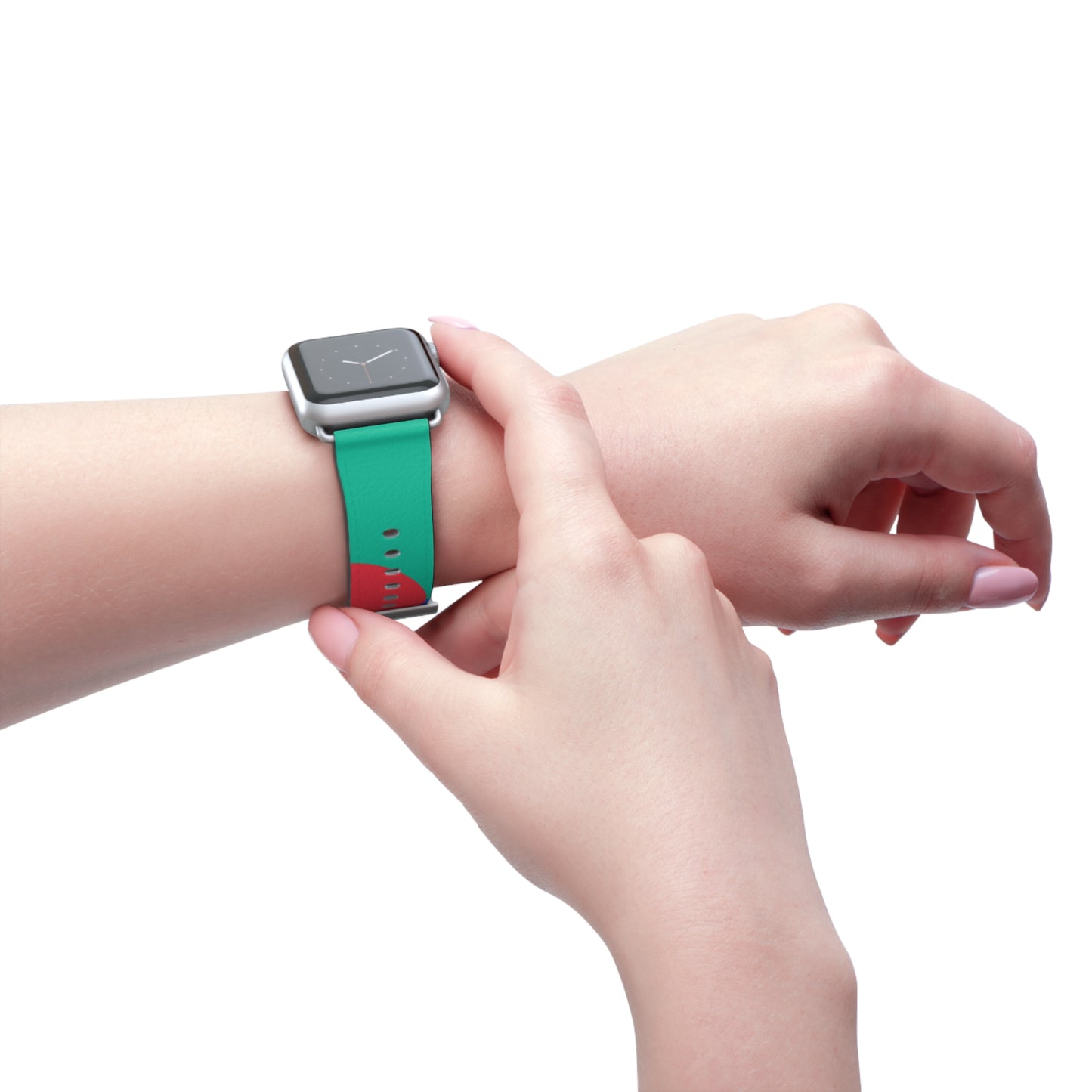 GREEN MODERN APPLE® WATCH BAND