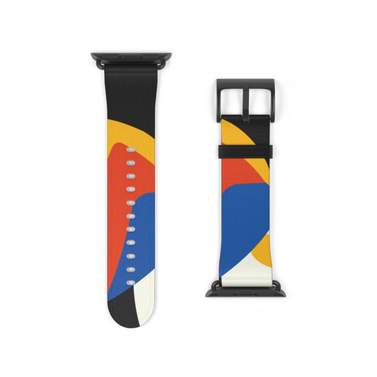 RED, YELLOW, BLUE MODERN APPLE® WATCH BAND