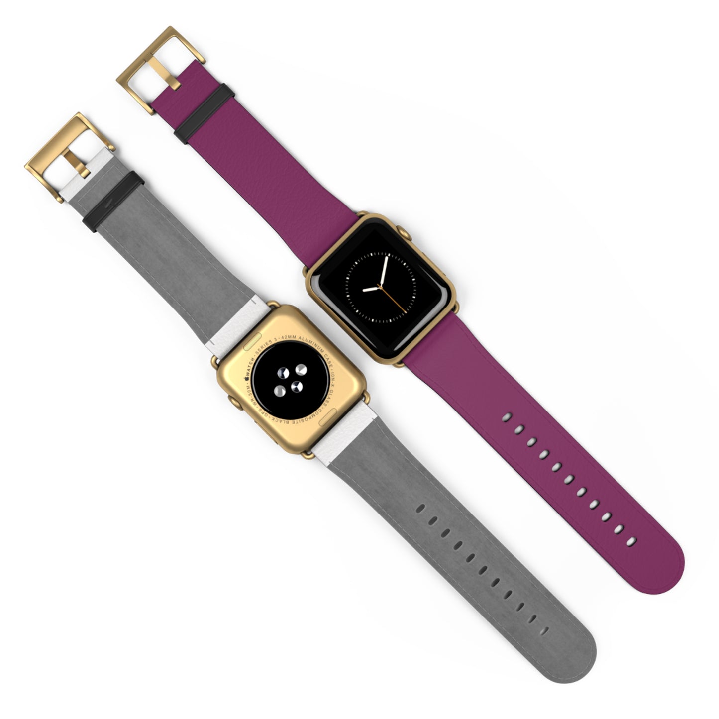 DARK MAGENTA APPLE® WATCH BAND- PANTONE® 242