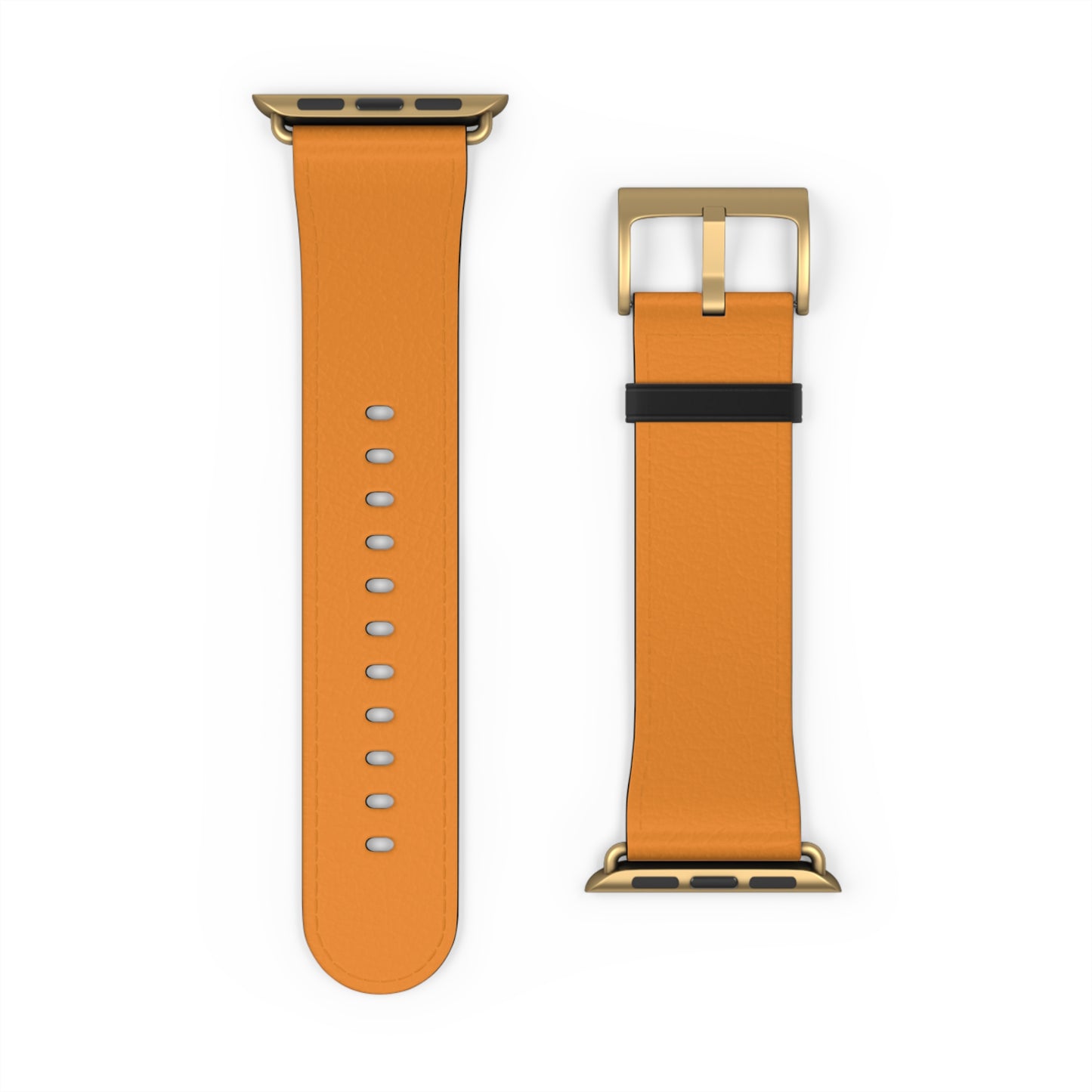 APRICOT ORANGE APPLE® WATCH BAND- PANTONE® 144