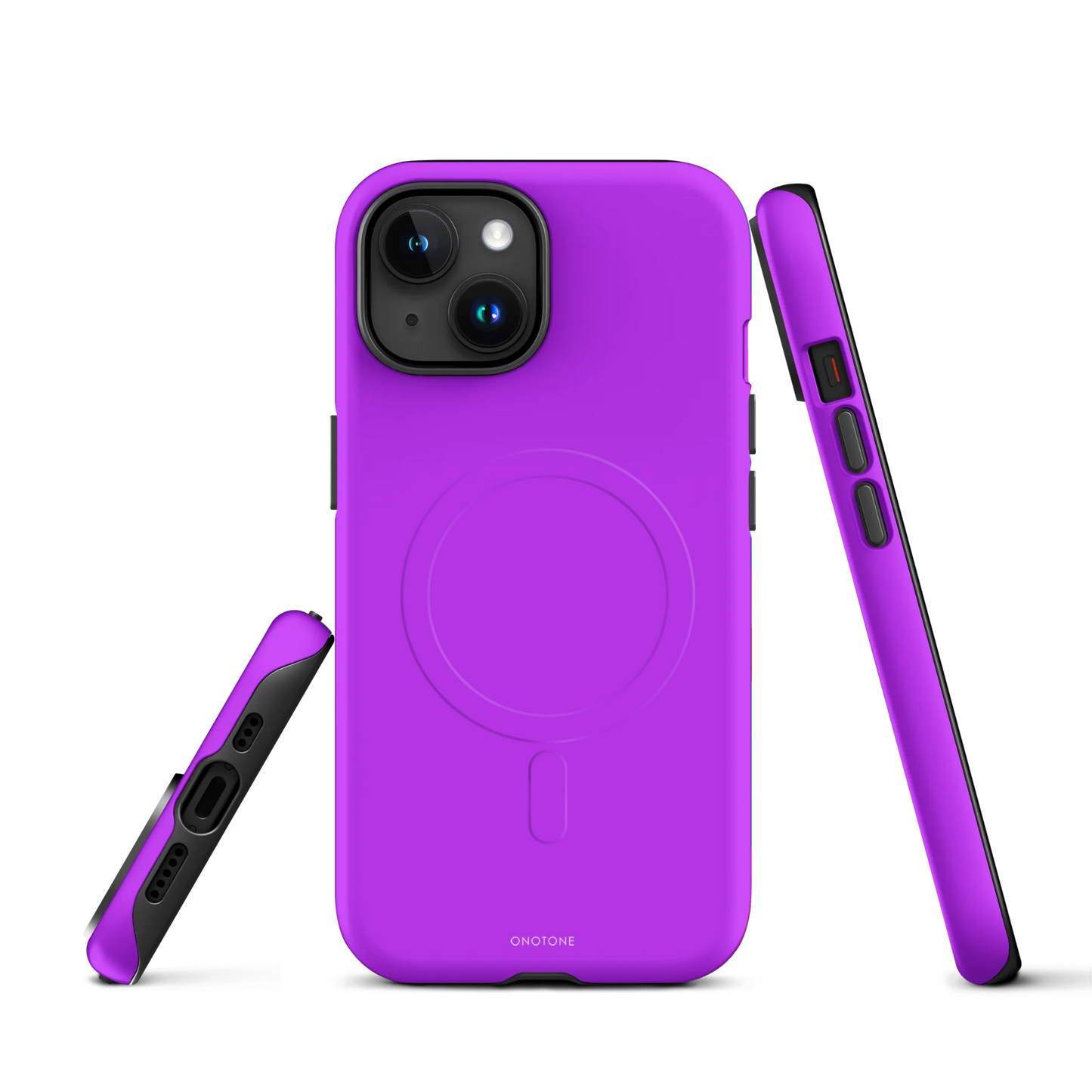 Neon Purple iPhone Case