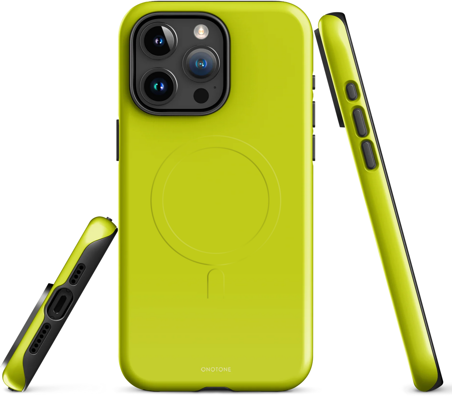 Acid Green-Yellow iPhone Case