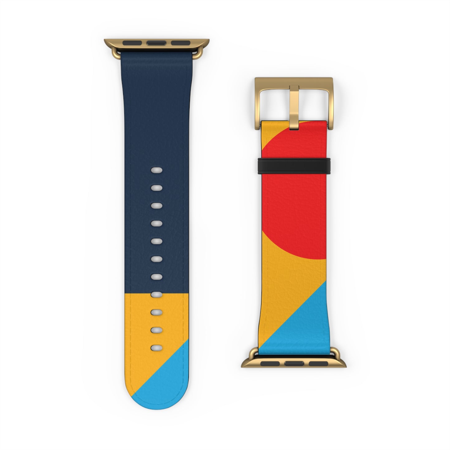 RED, YELLOW, BLUE MODERN APPLE® WATCH BAND