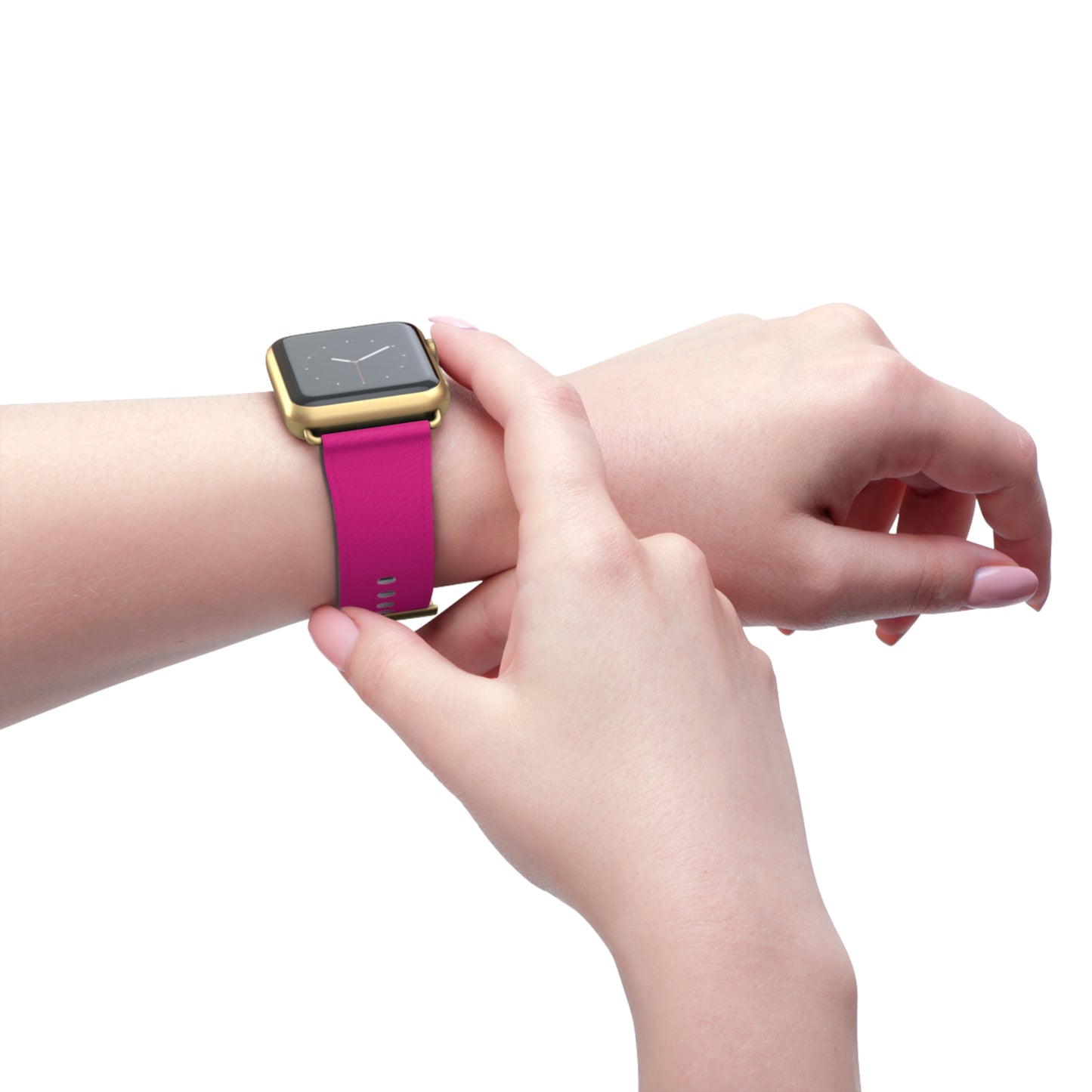 MODERN APPLE® WATCH BAND - PINK