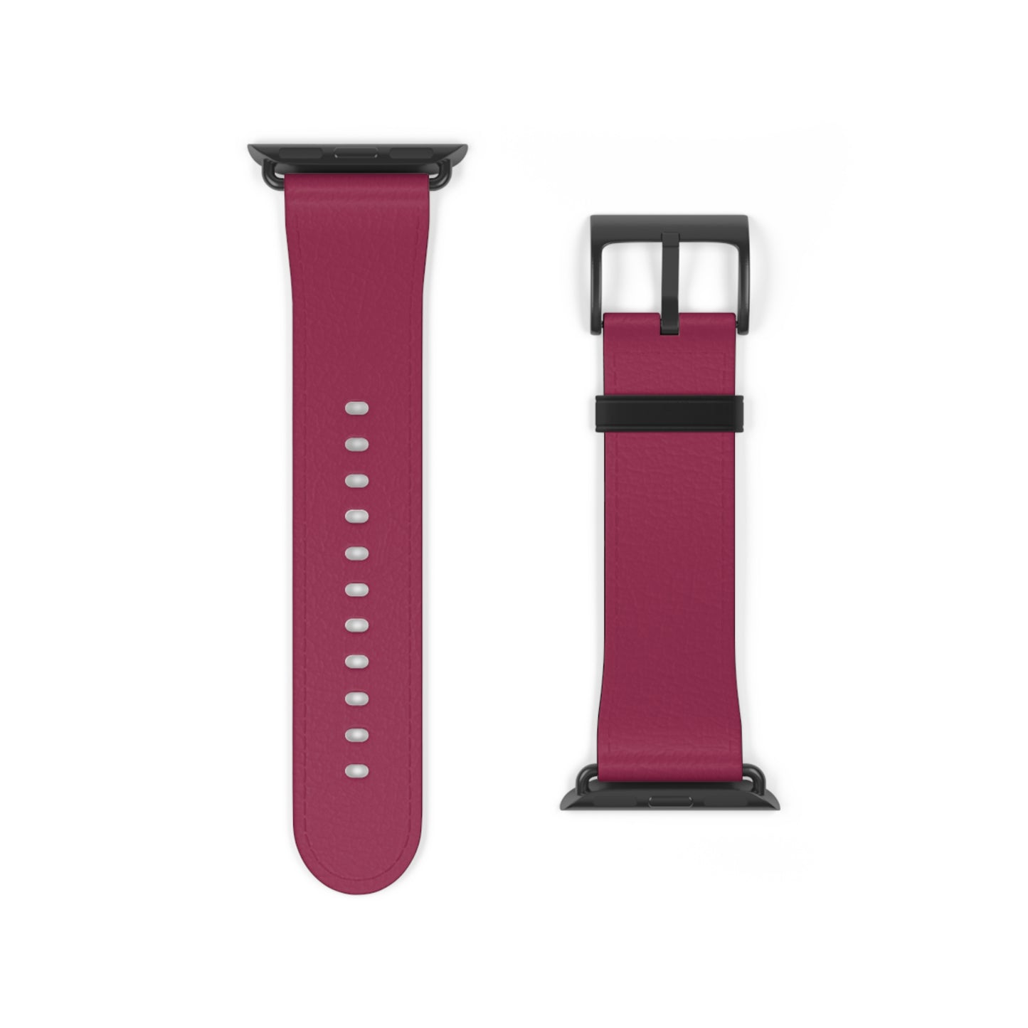 BURGANDY APPLE® WATCH BAND- PANTONE® 221