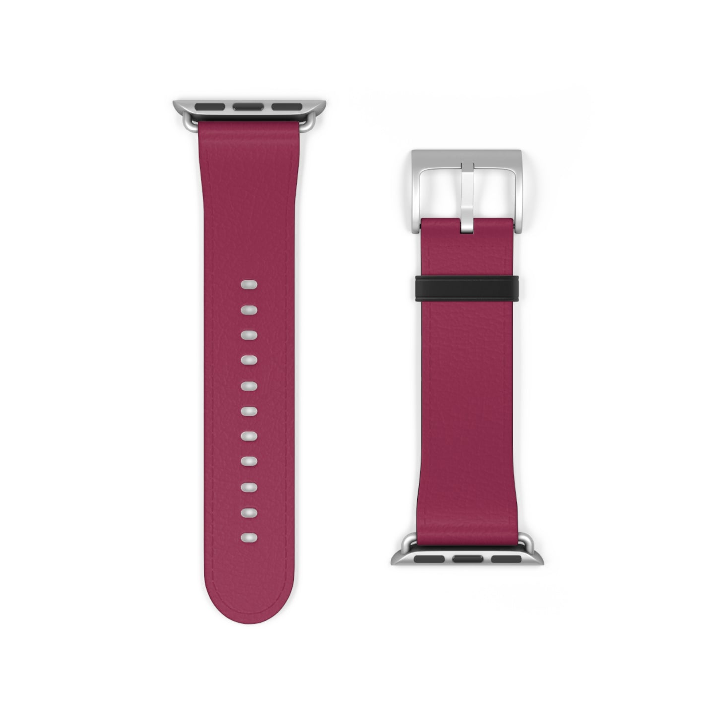 BURGANDY APPLE® WATCH BAND- PANTONE® 221