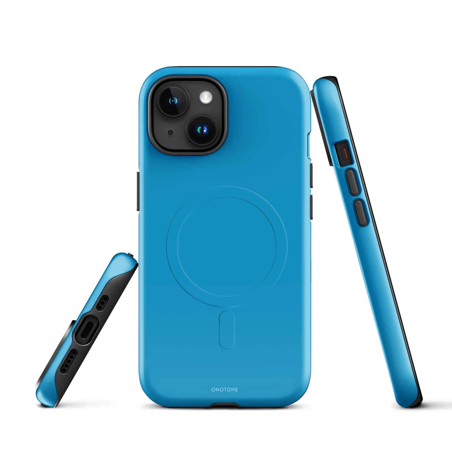 Neon Blue iPhone Case - Pantone 801