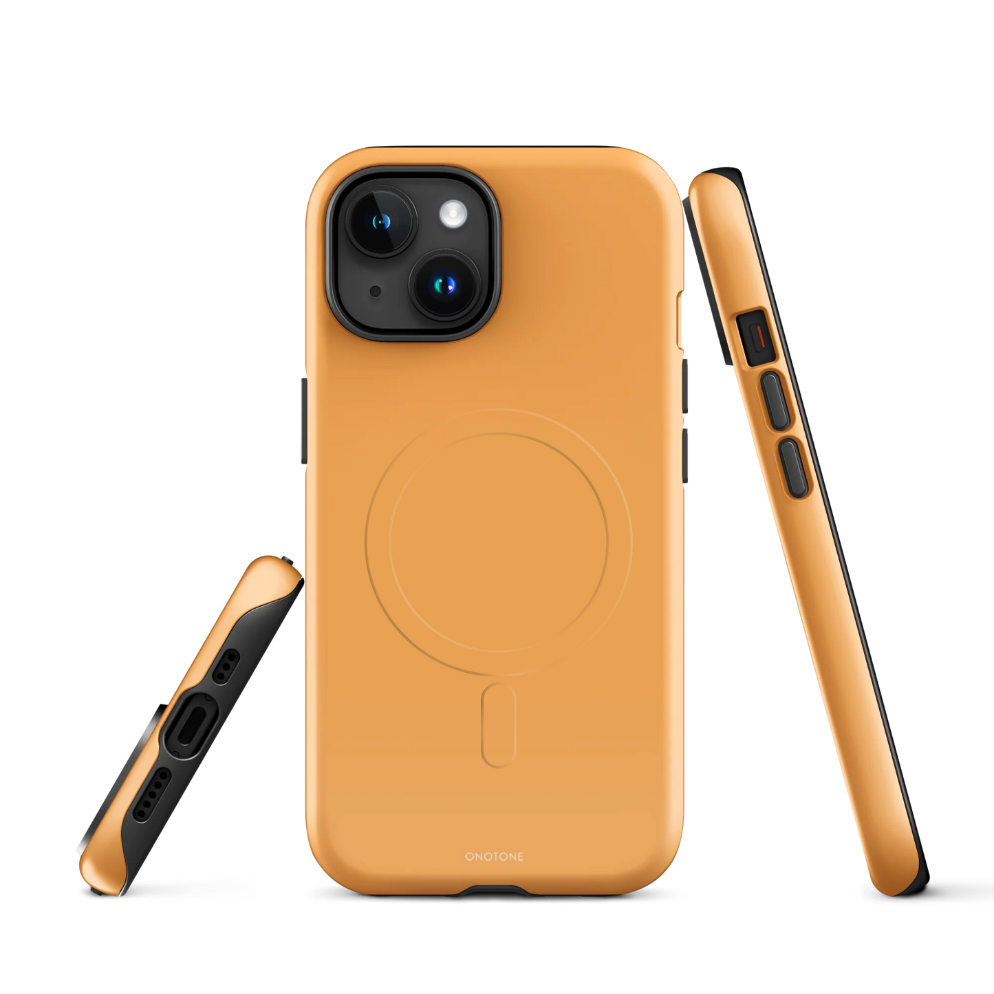 Neon Orange iPhone Case - Pantone 804