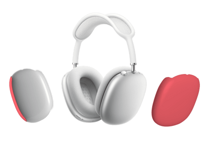 Airpod Max Case - Light Coral Red