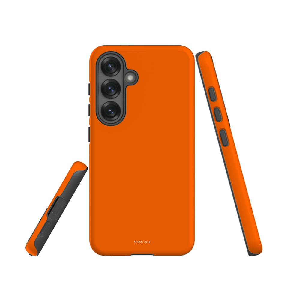 NEON ORANGE SAMSUNG GALAXY CASE