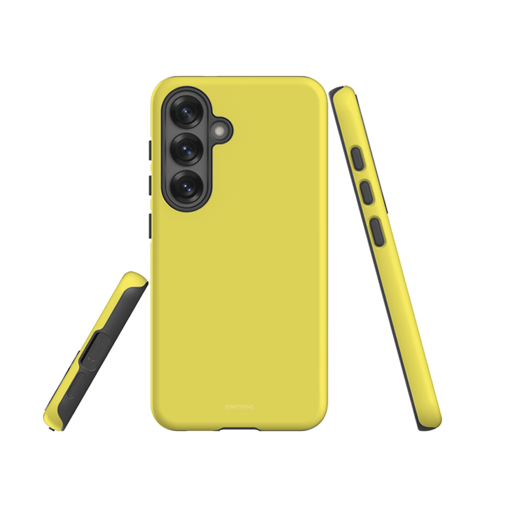 Solid Color Yellow Samsung Galaxy Case - Pantone® 100