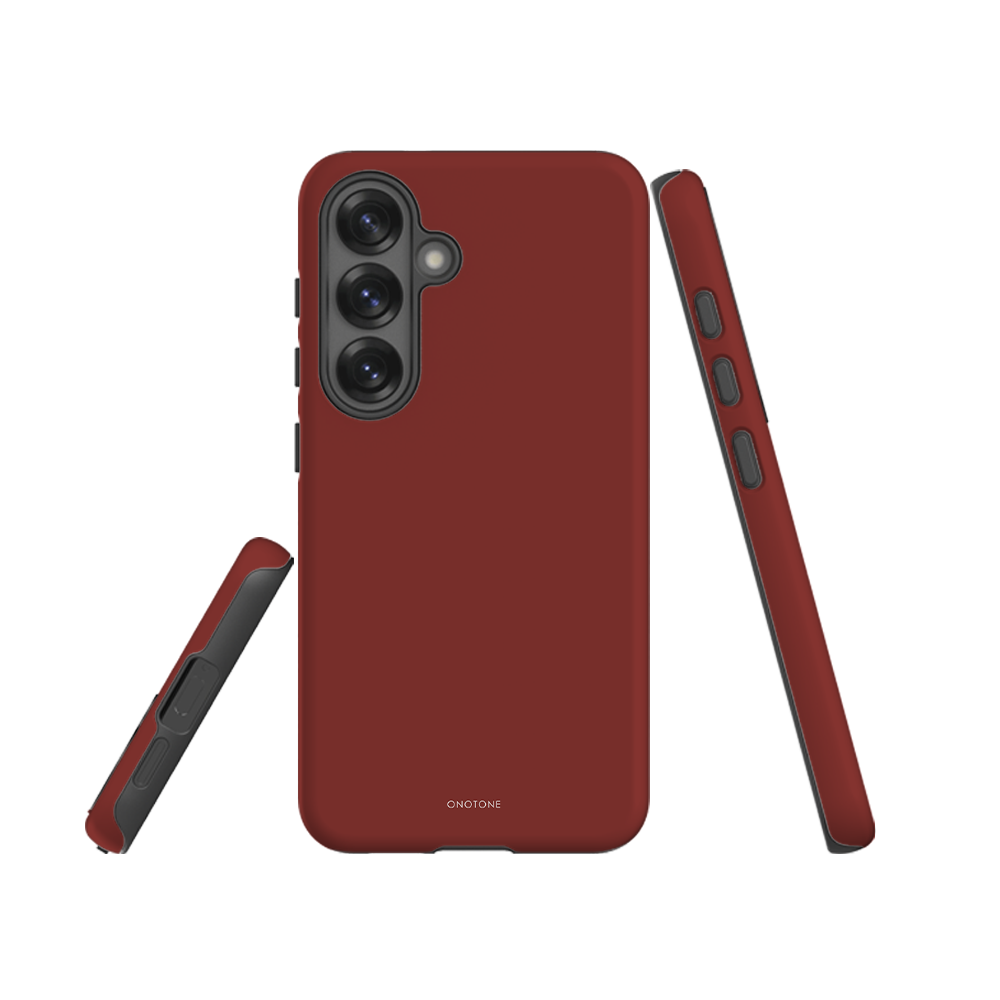 Solid Color Dark Brown Samsung Case - Pantone® 181