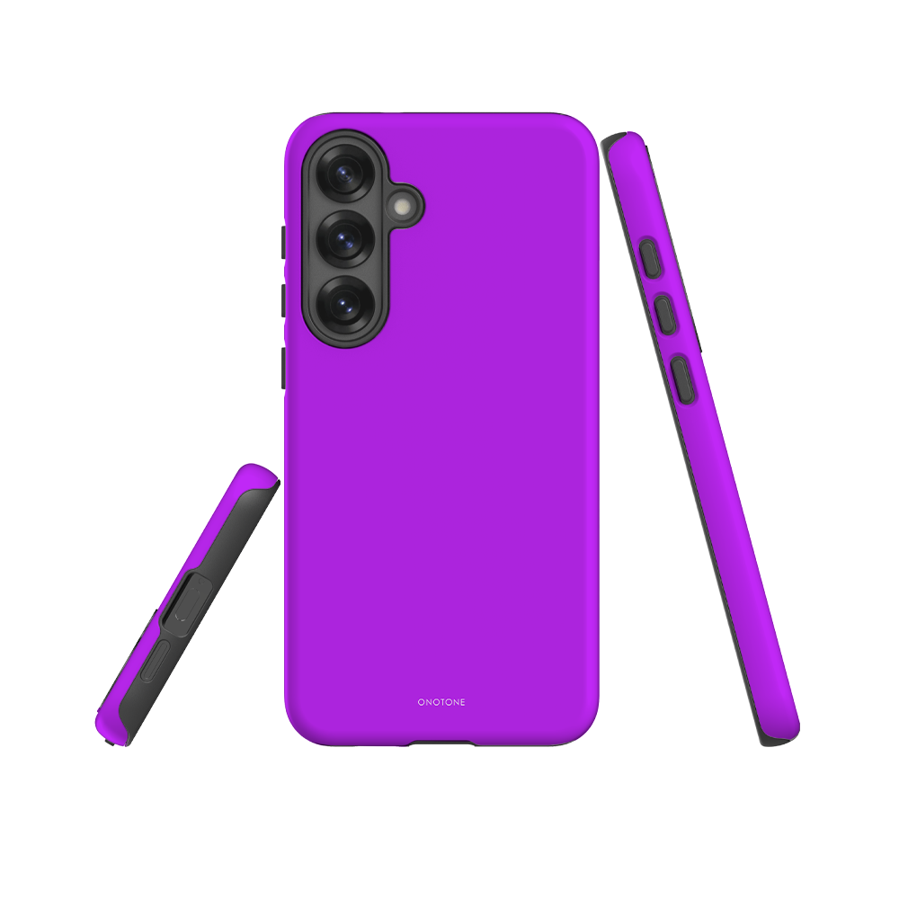 NEON NEON PURPLE SAMSUNG GALAXY CASE