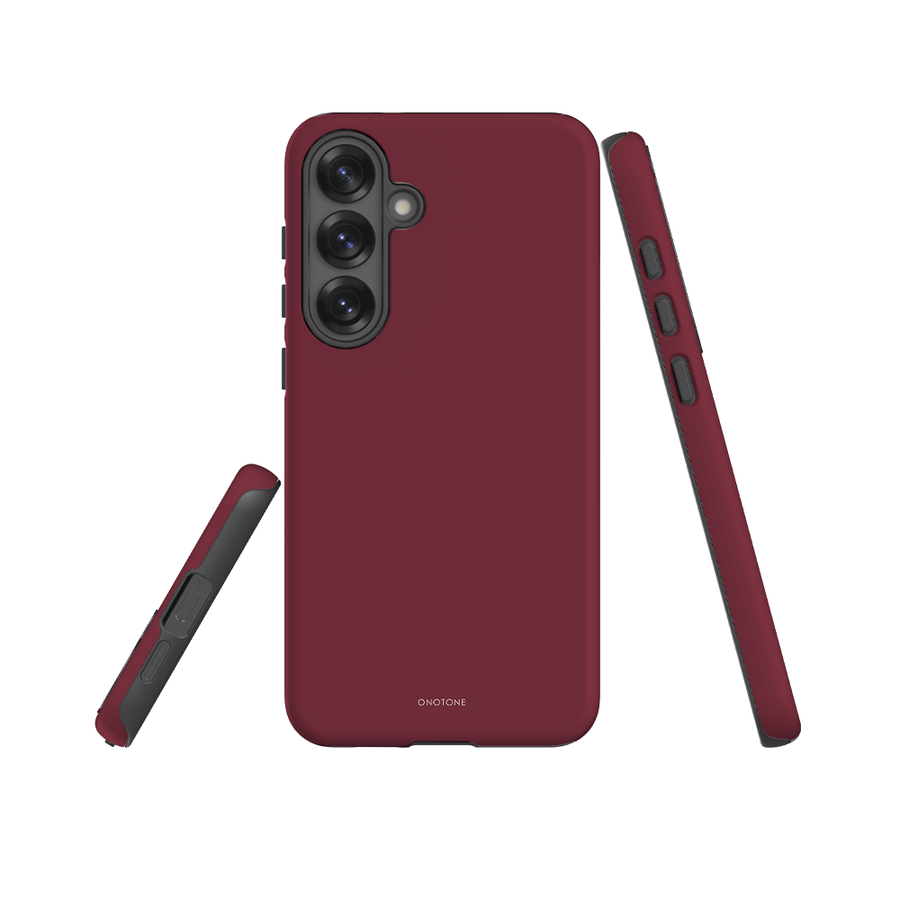 Solid Color Maroon Samsung Galaxy Case - Pantone® 195