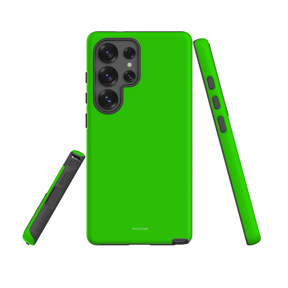 NEON LAWN GREEN SAMSUNG GALAXY CASE