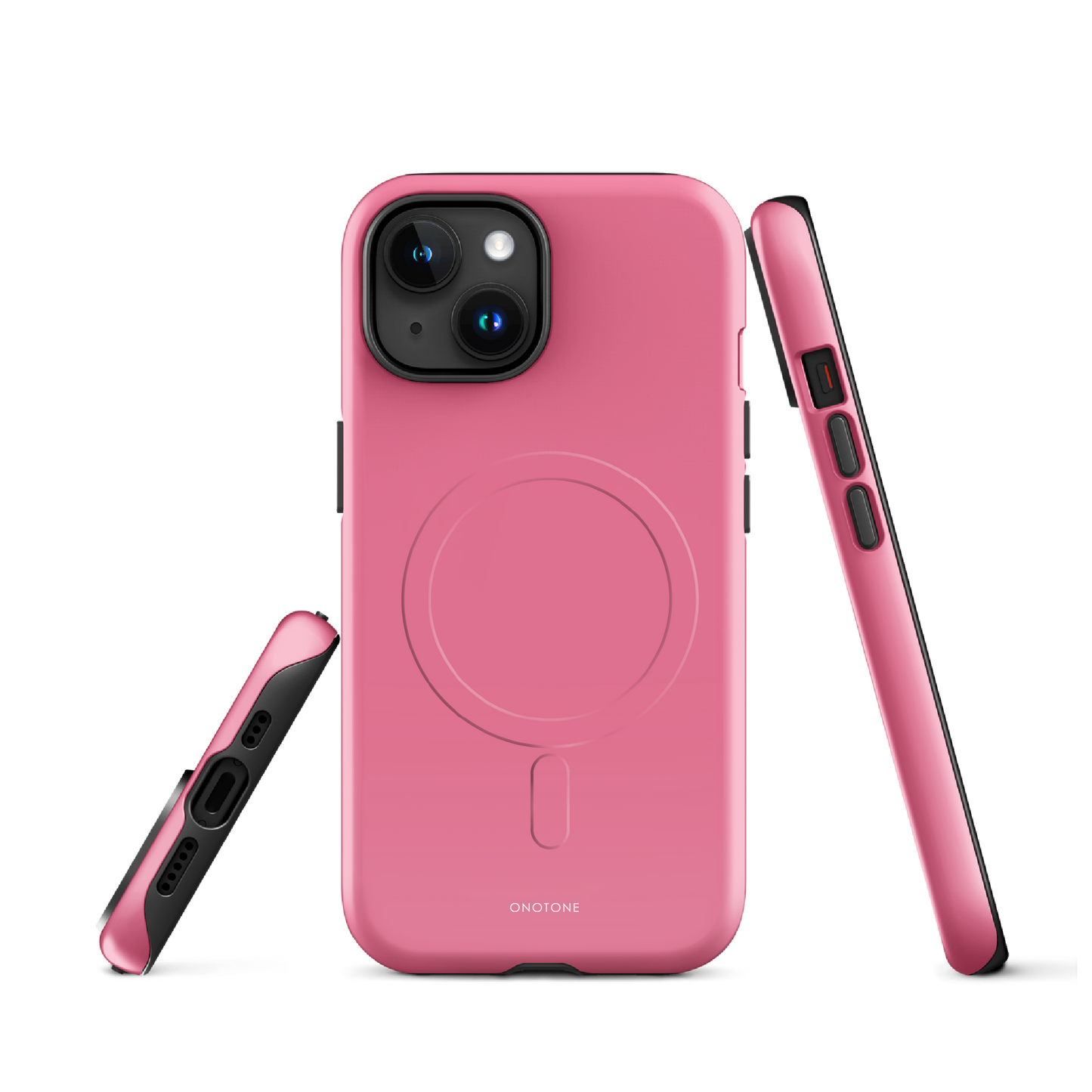 Solid Color pink iPhone® Case - Pantone® 190