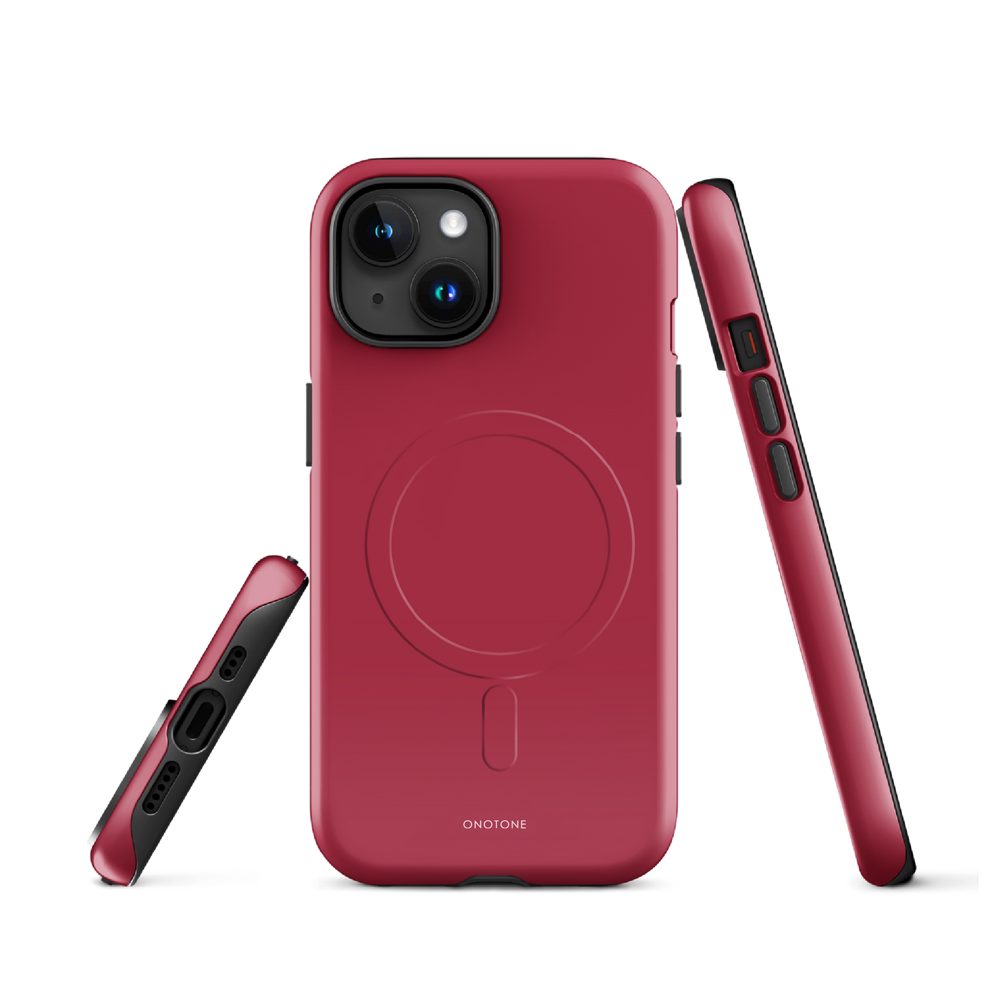 Solid Color red iPhone® Case - Pantone® 207