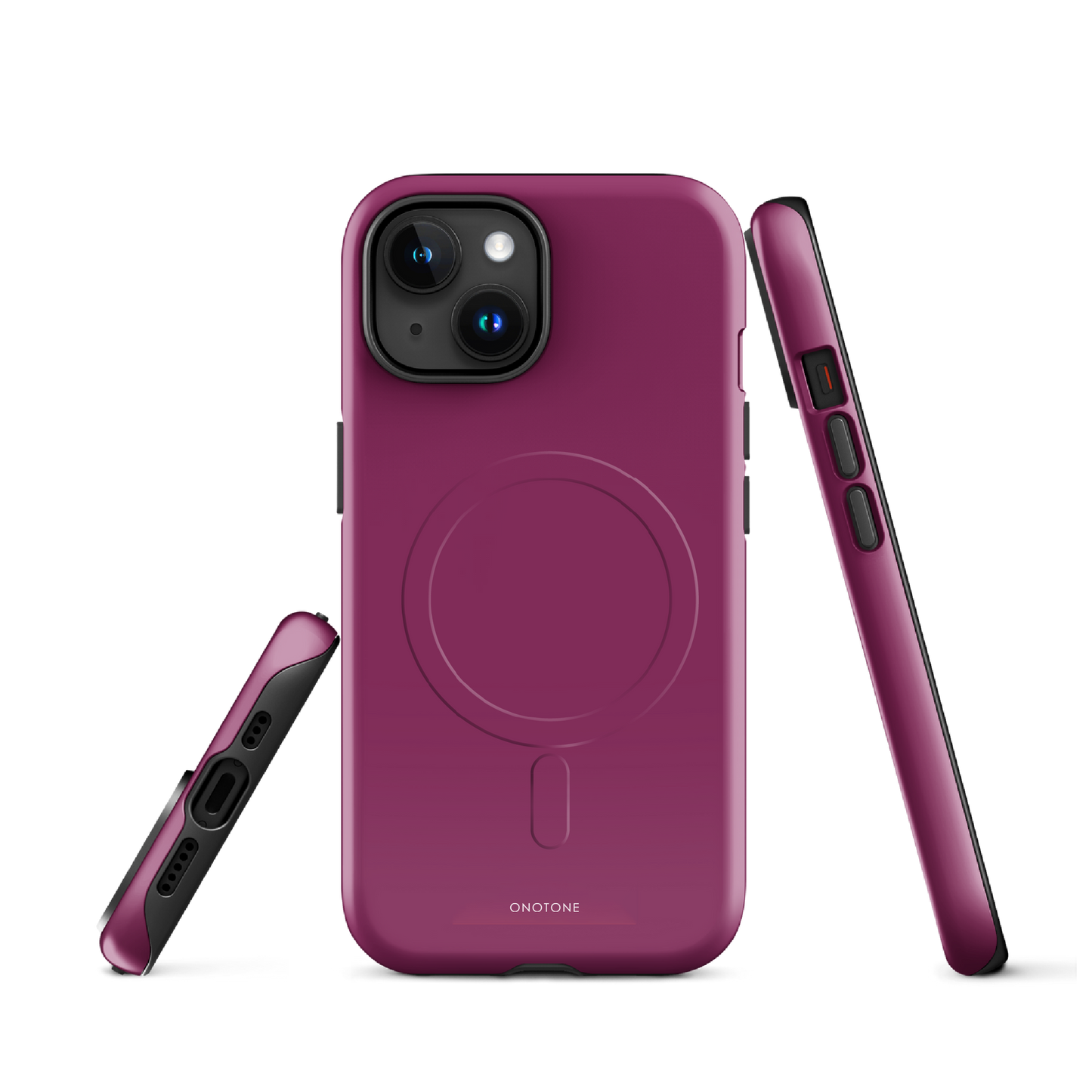 Solid Color purple iPhone® Case - Pantone® 235