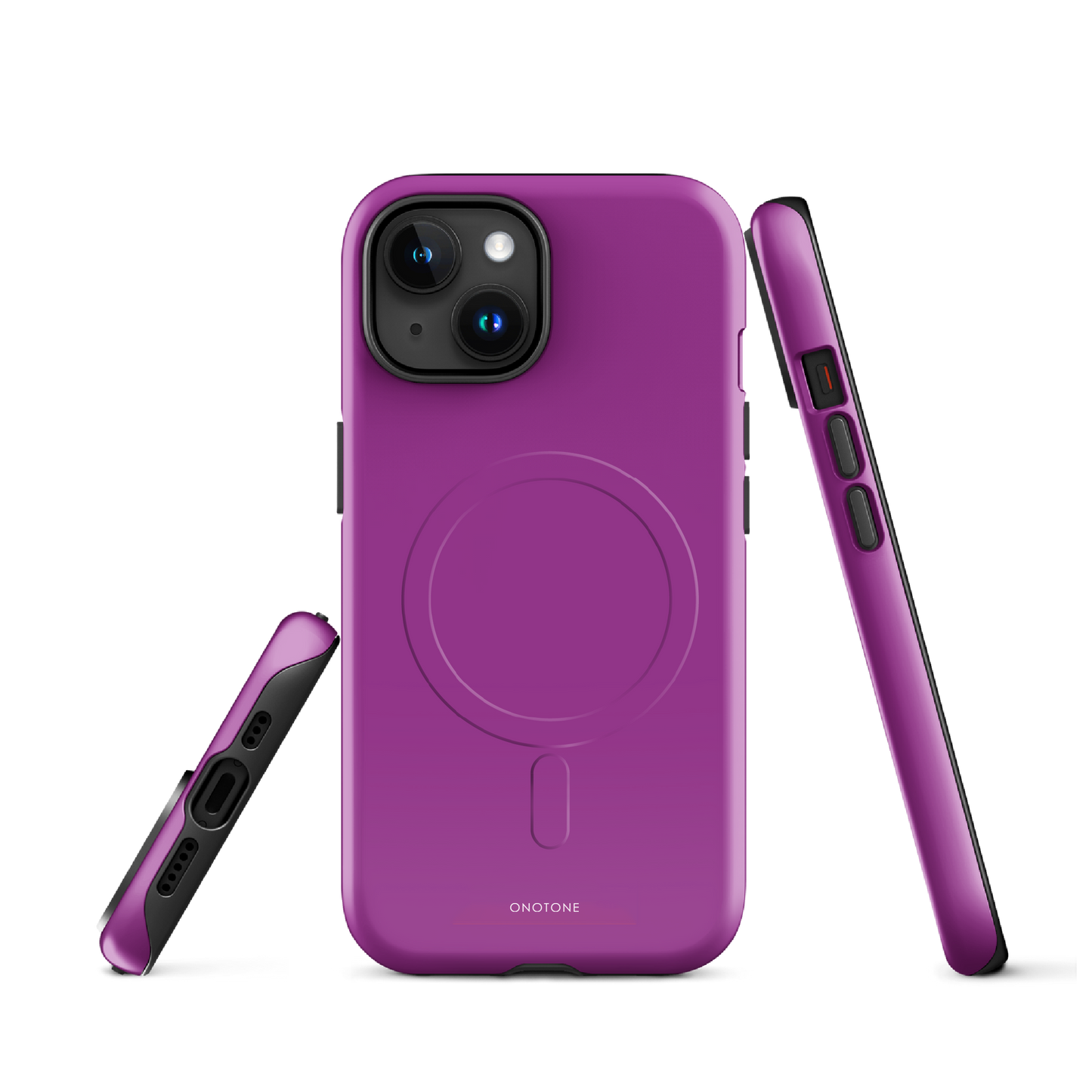 Solid Color purple iPhone® Case - Pantone® 254
