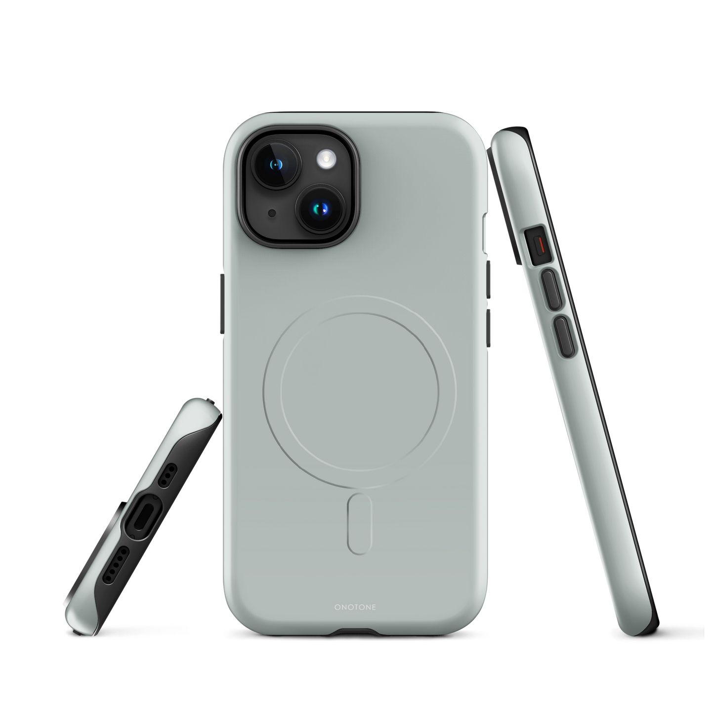 GRAY MINIMALIST IPHONE® CASE - PANTONE® 441