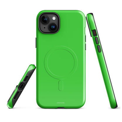 Neon Green iPhone Case - Pantone 802