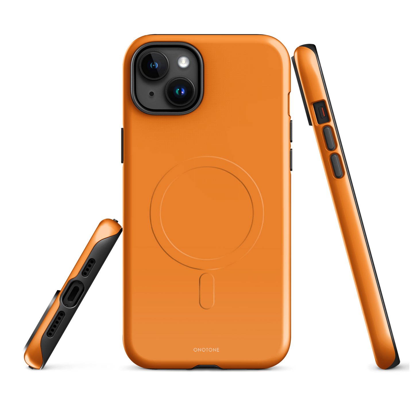 Bright Orange iPhone Case