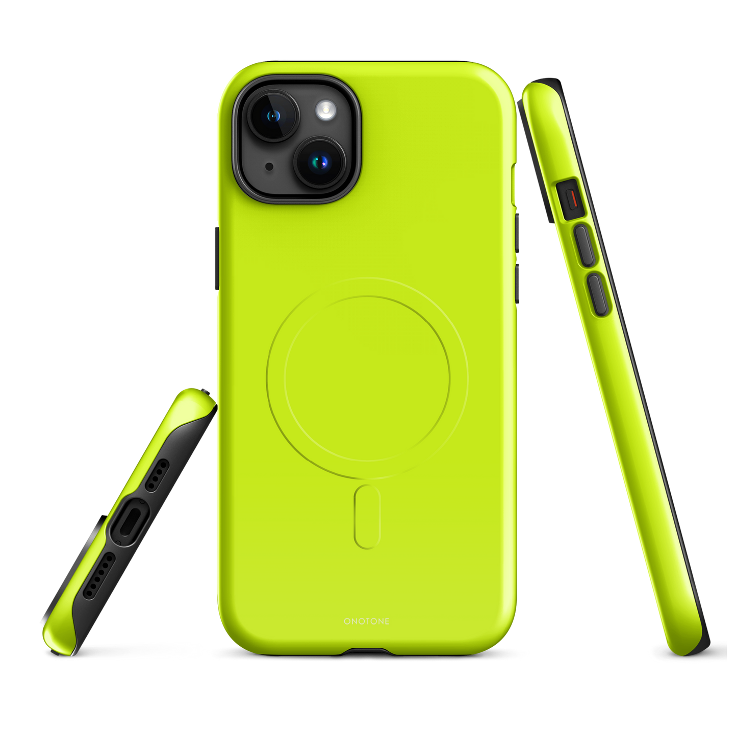 Neon Safety Yellow iPhone Case - Pantone Safety yellow