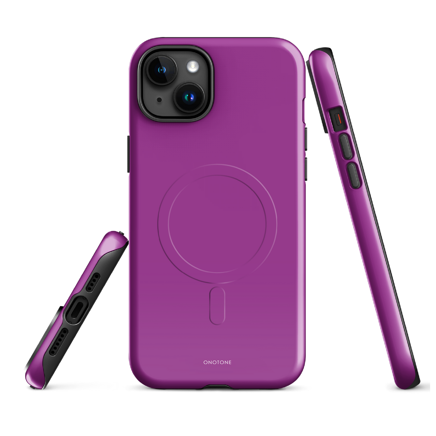 Solid Color purple iPhone® Case - Pantone® 254