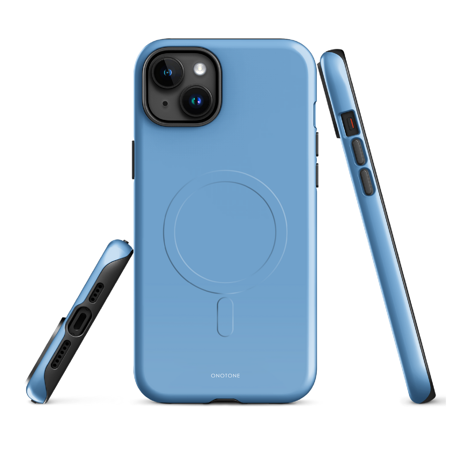 Solid Color blue iPhone® Case - Pantone® 284