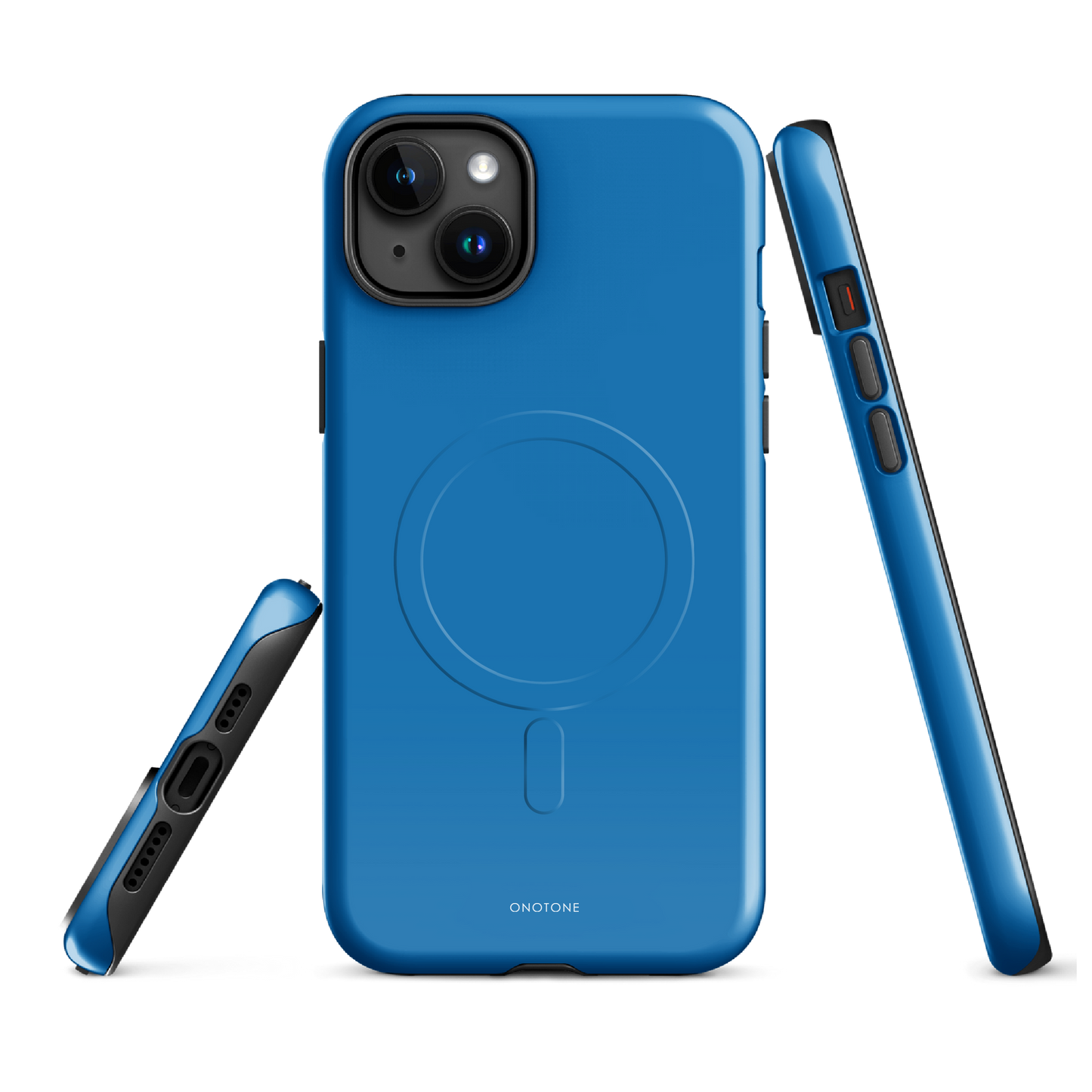 Solid Color blue iPhone® Case - Pantone® 285