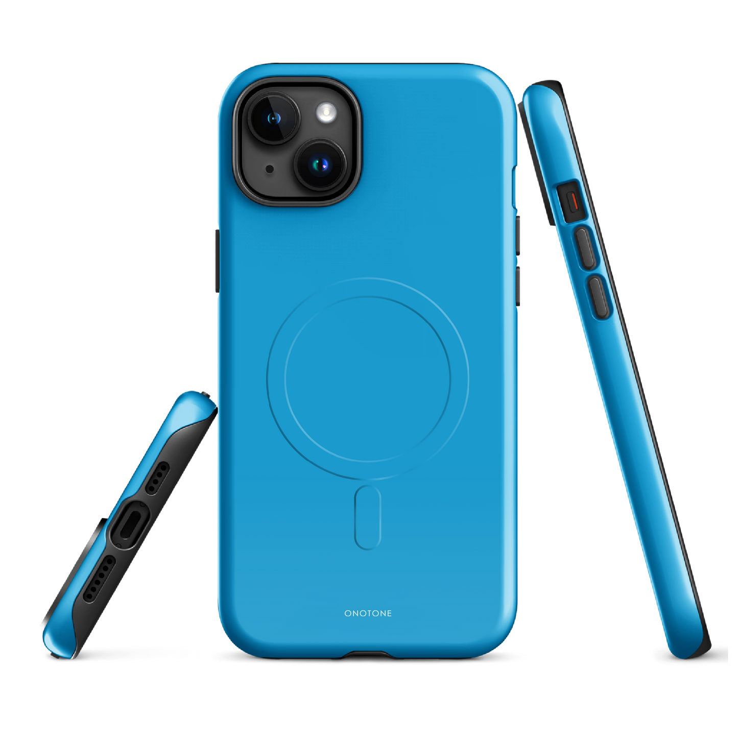 Solid Color blue iPhone® Case - Pantone® 299