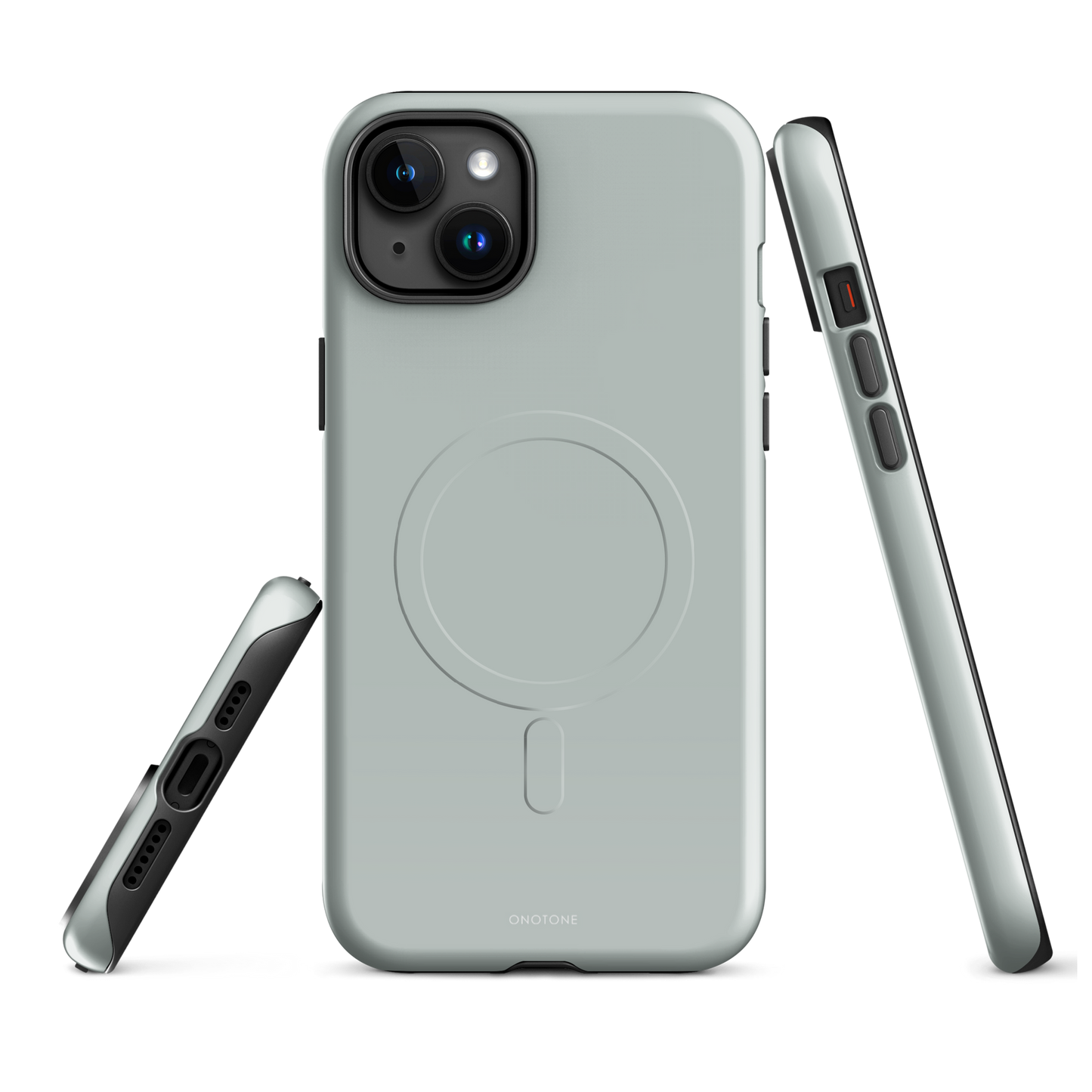 GRAY MINIMALIST IPHONE® CASE - PANTONE® 441