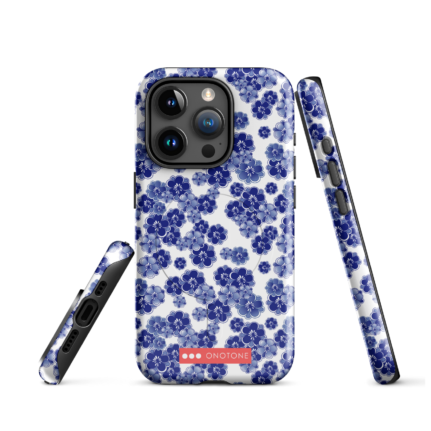 Japanese design indigo iPhone® Case