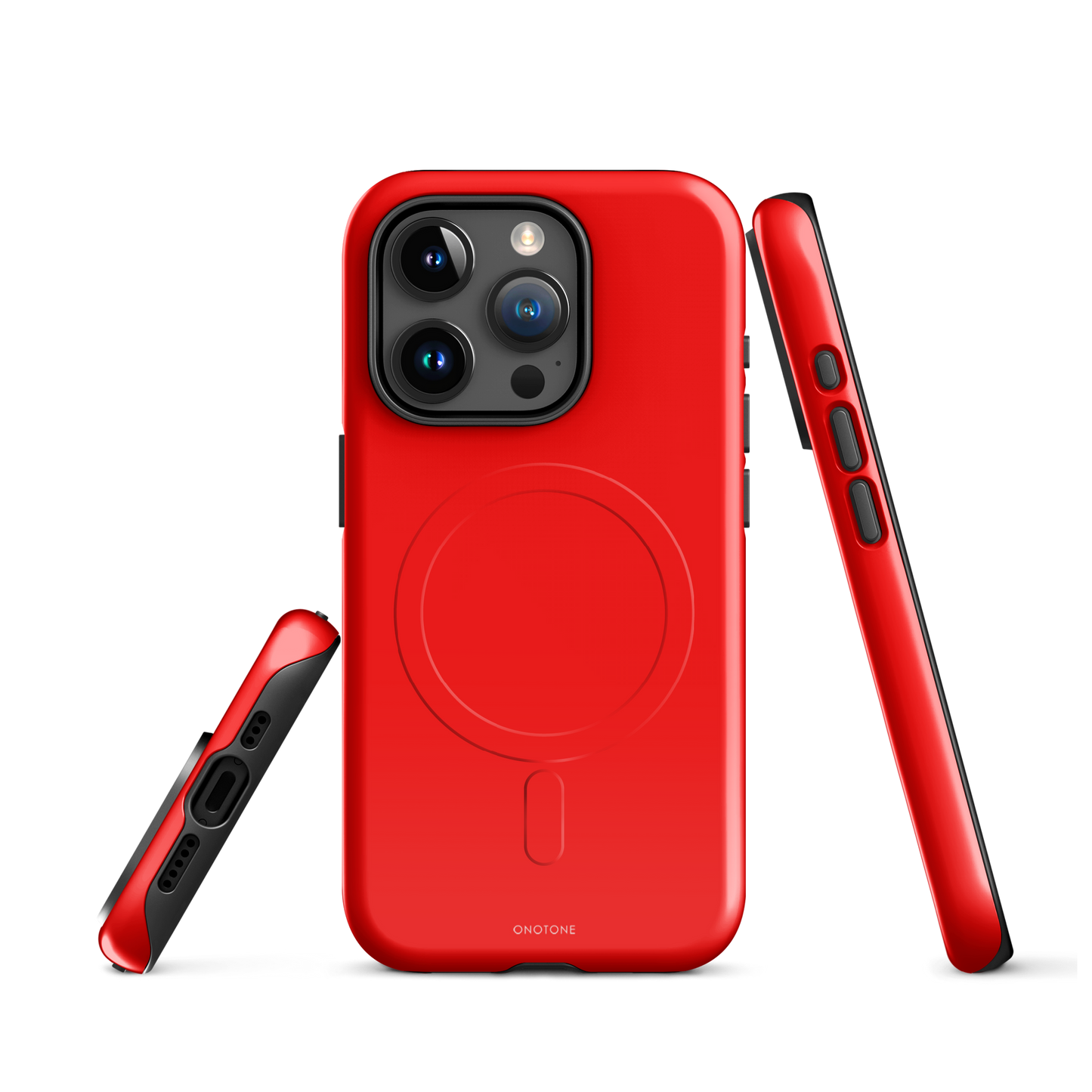 Bright Red iPhone Case