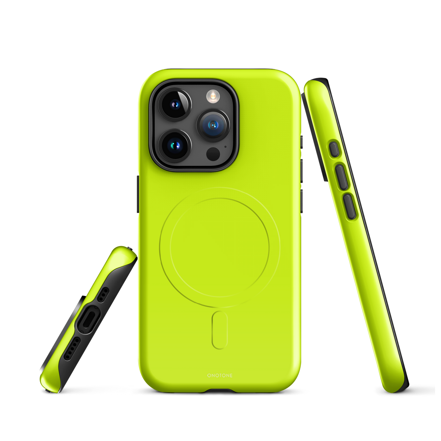 Neon Safety Yellow iPhone Case - Pantone Safety yellow