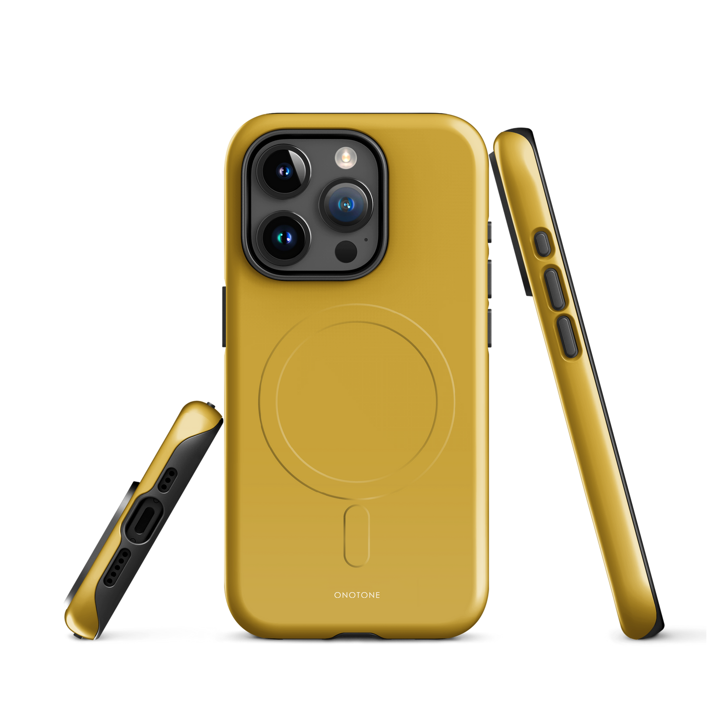 Solid Color yellow iPhone® Case - Pantone® 110