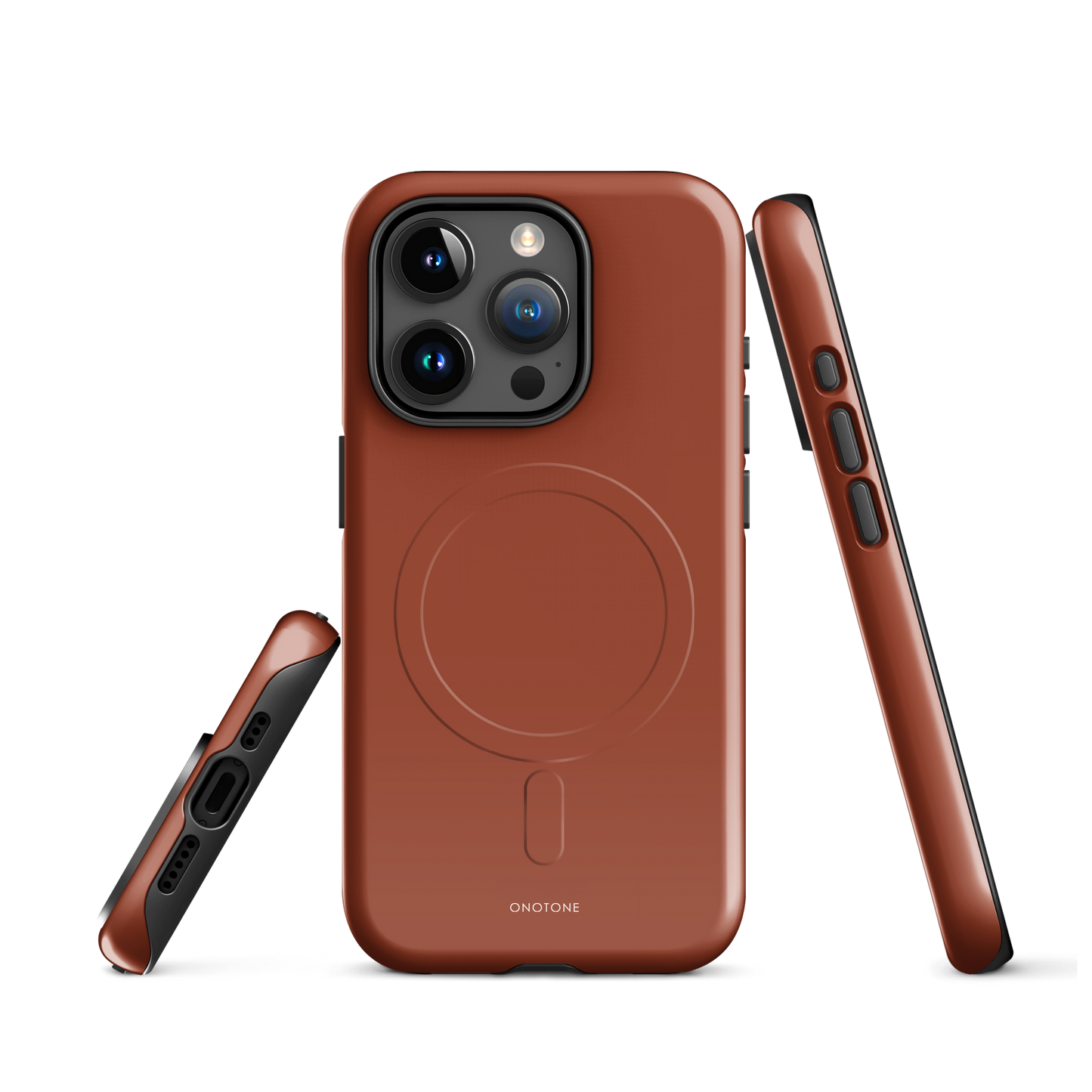 Solid Color brown iPhone® Case - Pantone® 174