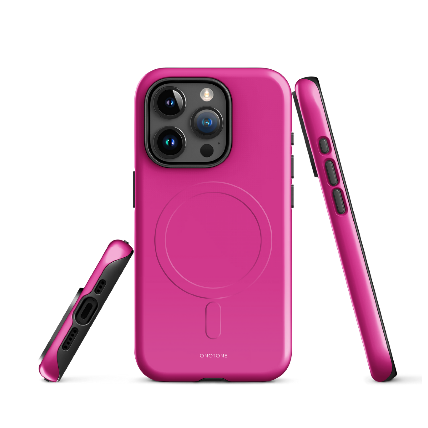 Solid Color hot pink iPhone® Case - Pantone® 225