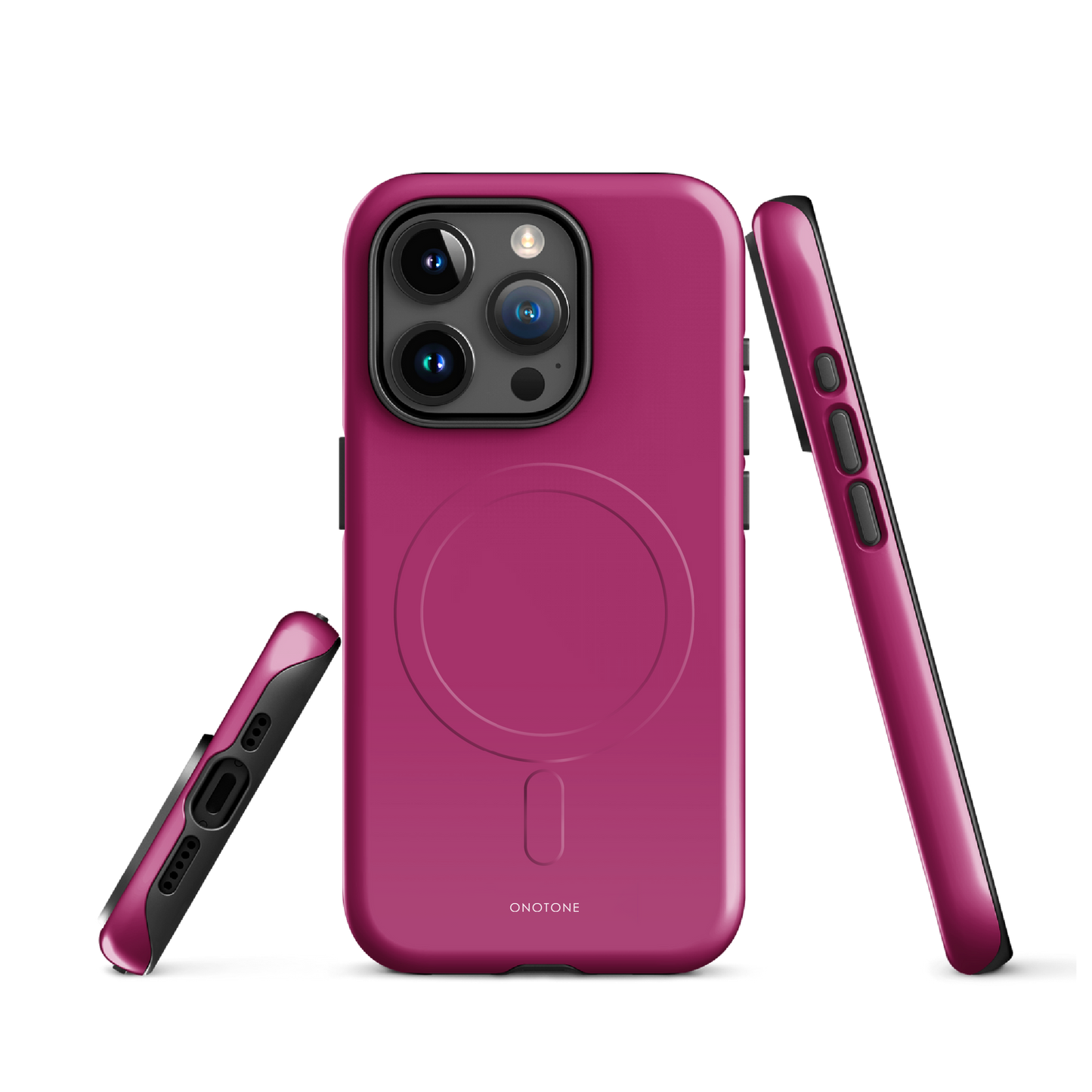 Solid Color pink iPhone® Case - Pantone® 227